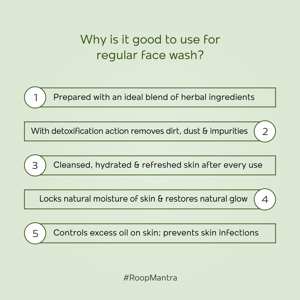 Roop Mantra Cucumber Facewash