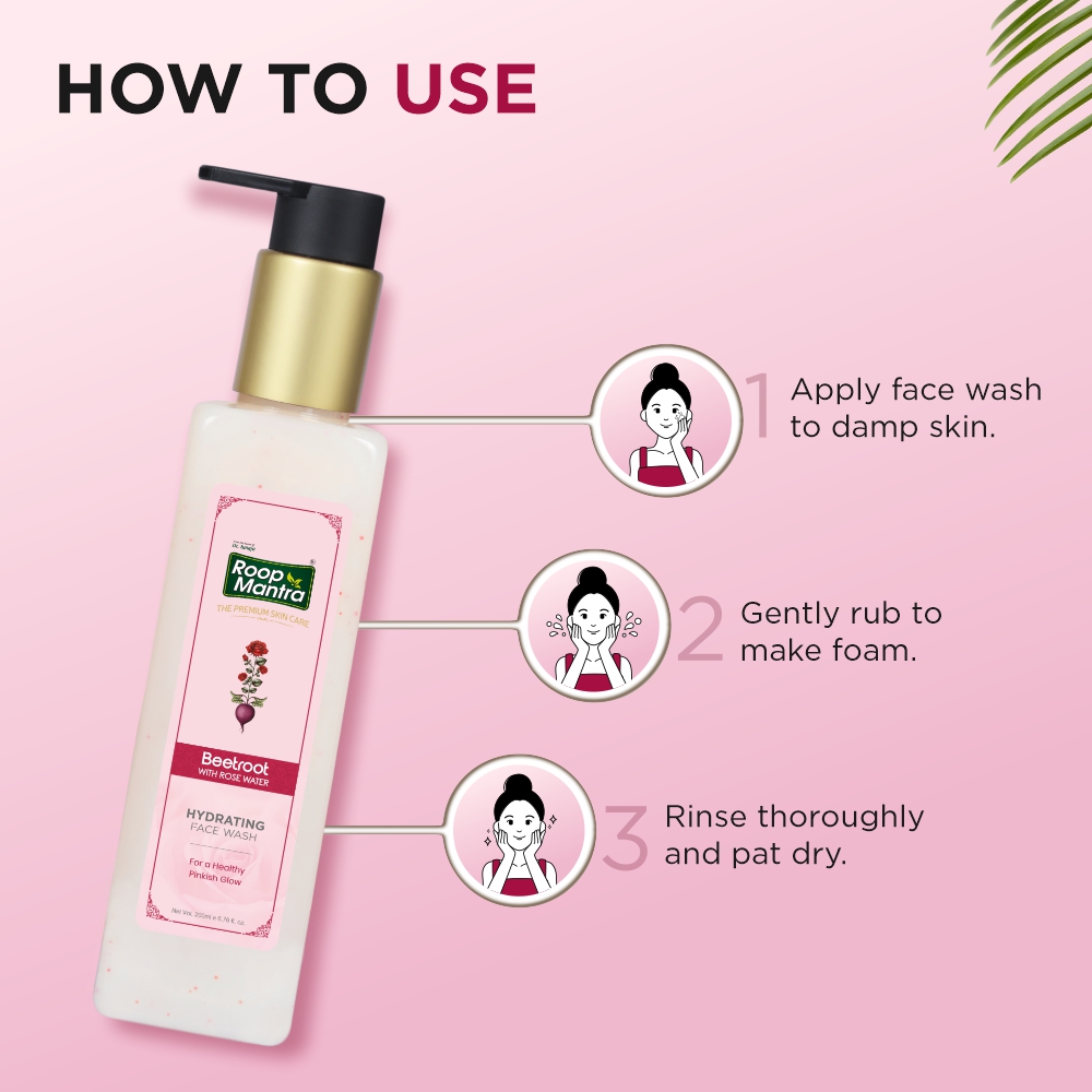 Roop Mantra Premium Rose Water Face Wash