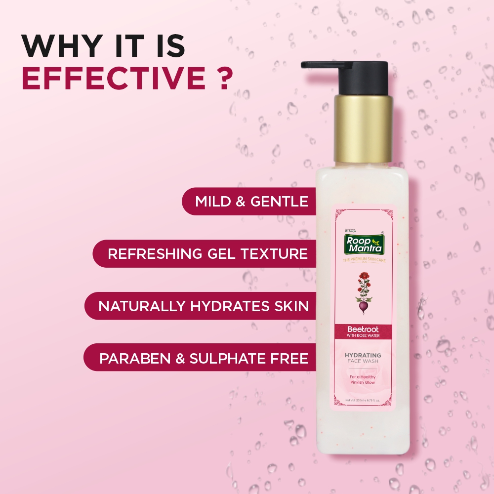 Roop Mantra Premium Rose Water Face Wash