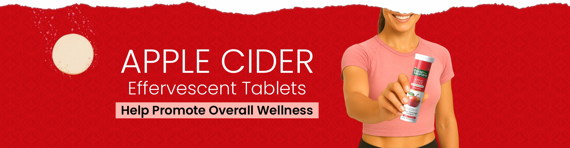 Roop Mantra Apple Effervescent Tablets